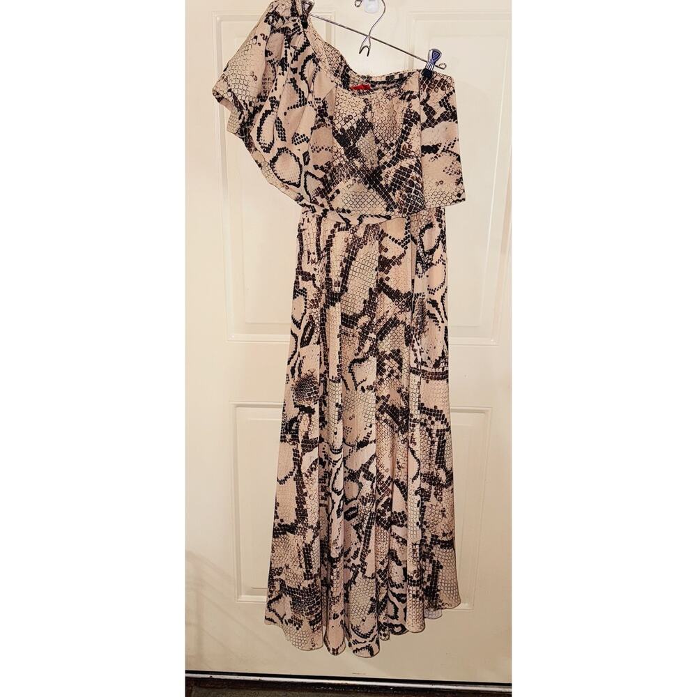 Solace London Rosa Python Snake Print Maxi Dress … - image 2